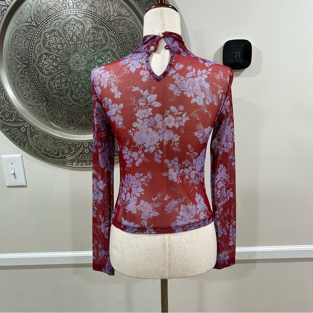No. 6 Multicolor Patterned Blouse - image 7